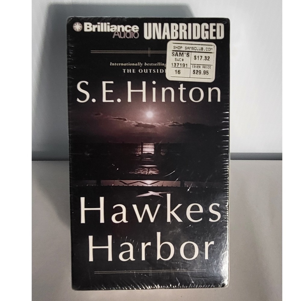 S.E. Hinton Hawkes Harbor Unabridged Audiobook‎ on 5 Cassettes Brilliance Audio - Picture 2 of 6